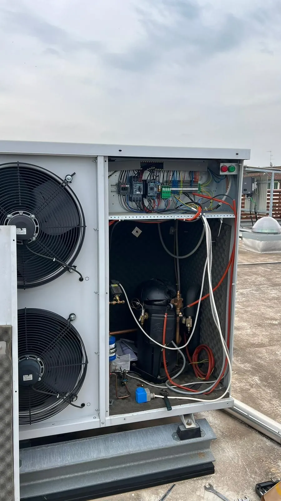 Centrale frigorifera installata da C&D srl