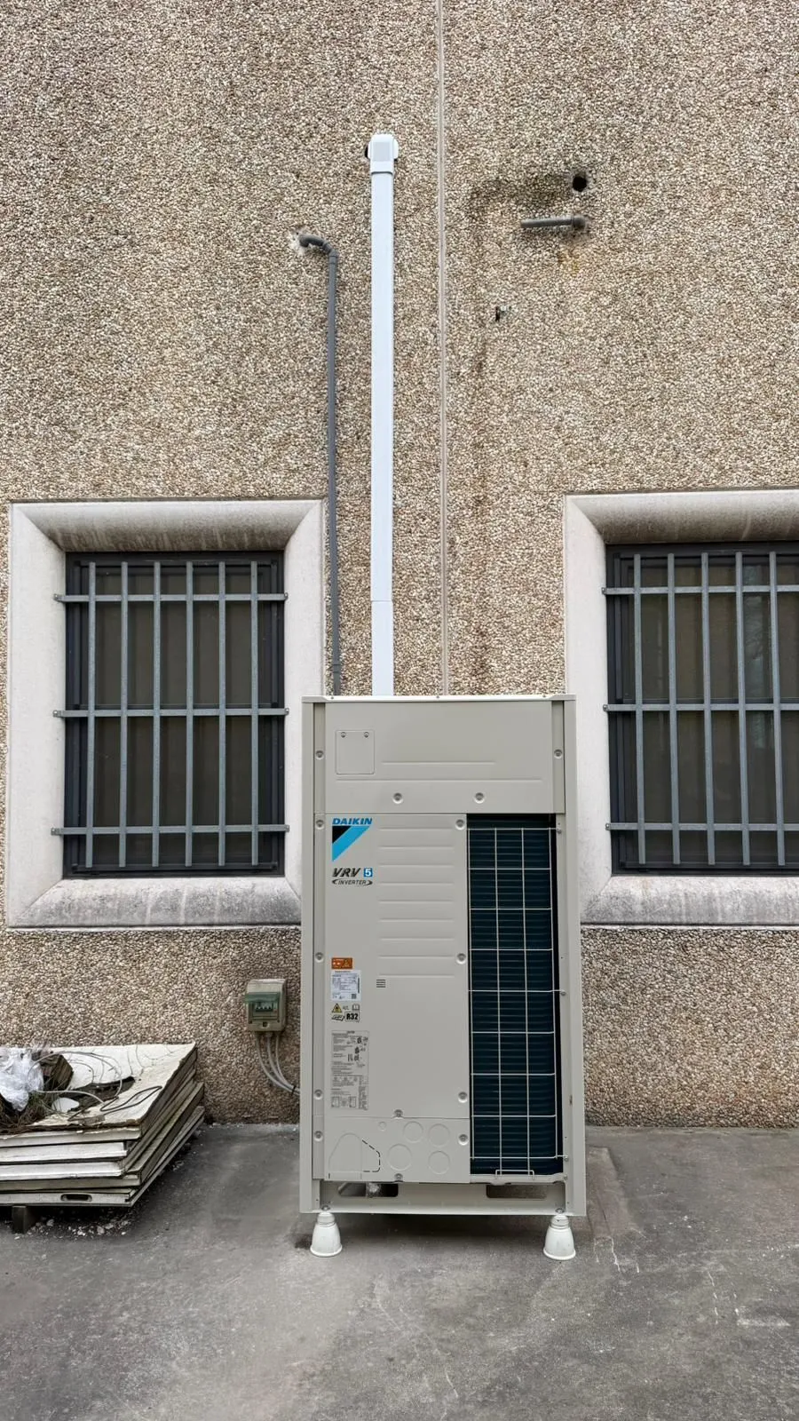 Impianto di refrigerazione per il settore chimico