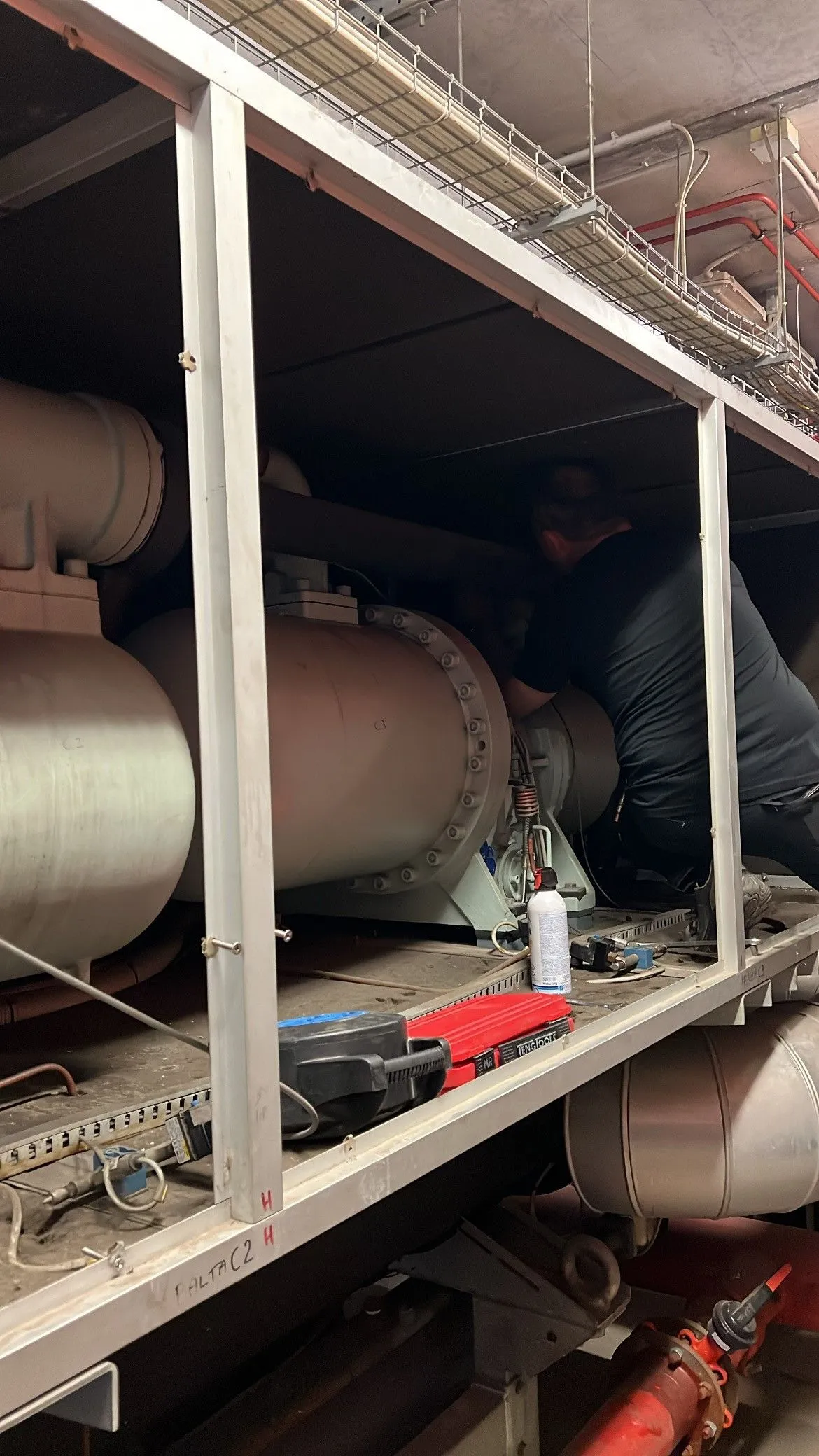 Progettazione di un impianto di refrigerazione industriale C&D srl