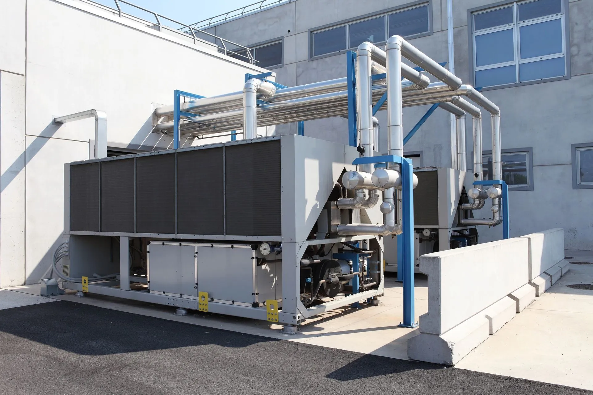 Impianto di refrigerazione industriale progettato e installato da C&D srl